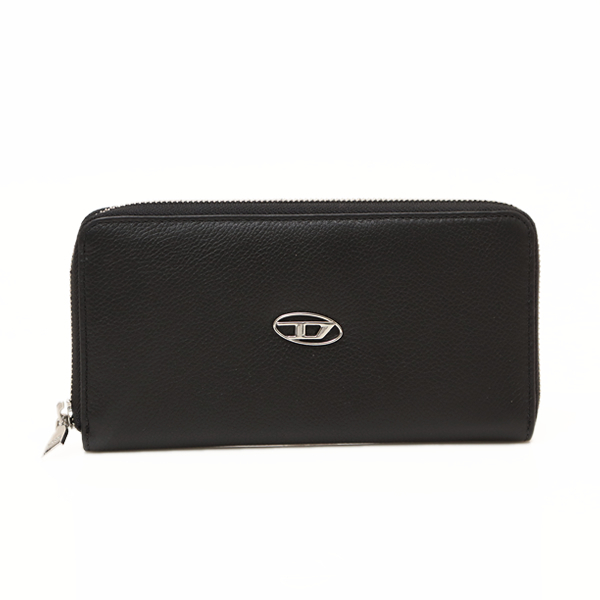 国内発☆FENDI 上品レザー+ゴールドロゴ/お札も入るマイクロ財布