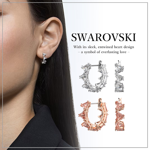 VIP価格【SWAROVSKI】スワロフスキー Ortyx フープピアス
