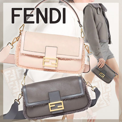 ピンク系 FENDI BAGUETTE x ショルダーバッグ・ポシェット(レディース ...