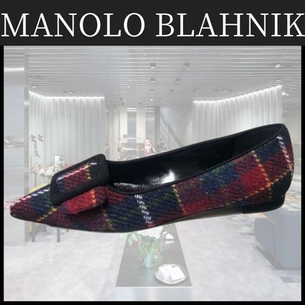 パンプス,ローヒール Manolo Blahnik(マノロブラニク) - 海外通販のBUYMA