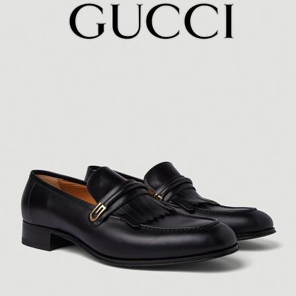 GUCCI x ドレスシューズ・革靴・ビジネスシューズ(メンズ) - 海外通販 個人配送OK 美品 Gucci グッチ レースアップブーツ ドレスシューズ 革靴 ブーツ