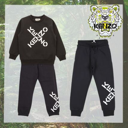 キッズ用ボトムス Kenzo Pants With Pockets And Patches Kenzo Kids Baggy tracksuit pants - Kenzo Paris – Baby Shoppe
