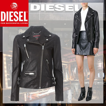 DIESEL(ディーゼル) レザージャケット・コート(レディース) - 海外通販 ...