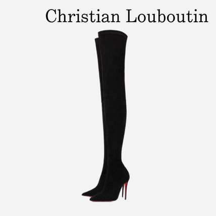 ニーハイブーツ Christian Louboutin x ロングブーツ(レディース ...