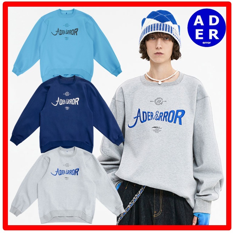 ★人気★【ADERERROR】★Verif logo sweatshir.t★スウェット★