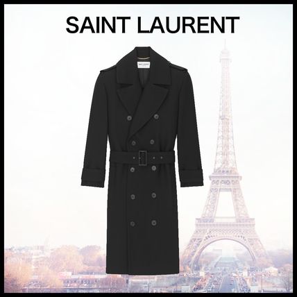 Saint Laurent x トレンチコート(レディース) - 海外通販のBUYMA