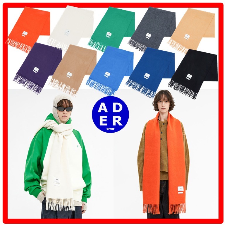 ★人気★【ADERERROR】★Fairy solid muffle.r★マフラー★