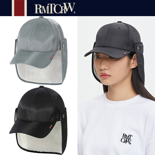 ★2022FW新作★ROMANTIC CROWN★EARFLAP BUTTON BALL CAP
