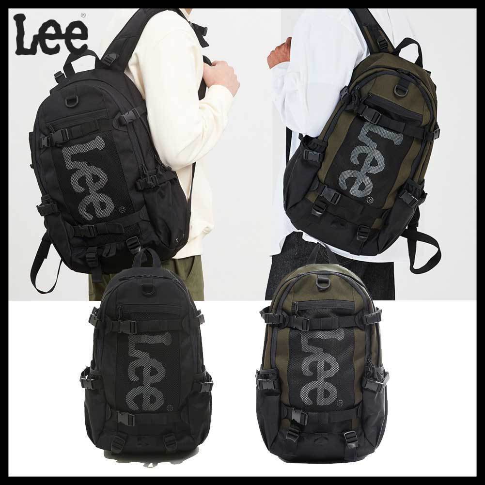 ●LEE●TWITCH LOGO UTILITY BACKPACK BLACK 大容量 男女