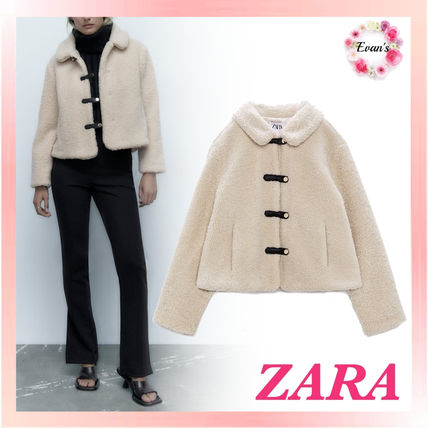 ボア ZARA x ジャケット(レディース) - 海外通販のBUYMA