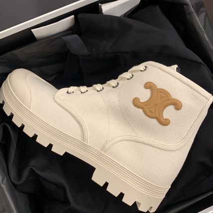 Shop CELINE Women's White Boots | BUYMA