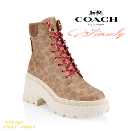 Coach SIGNATURE(コーチ シグネチャー) ブーツ(レディース) - 海外通販 ...