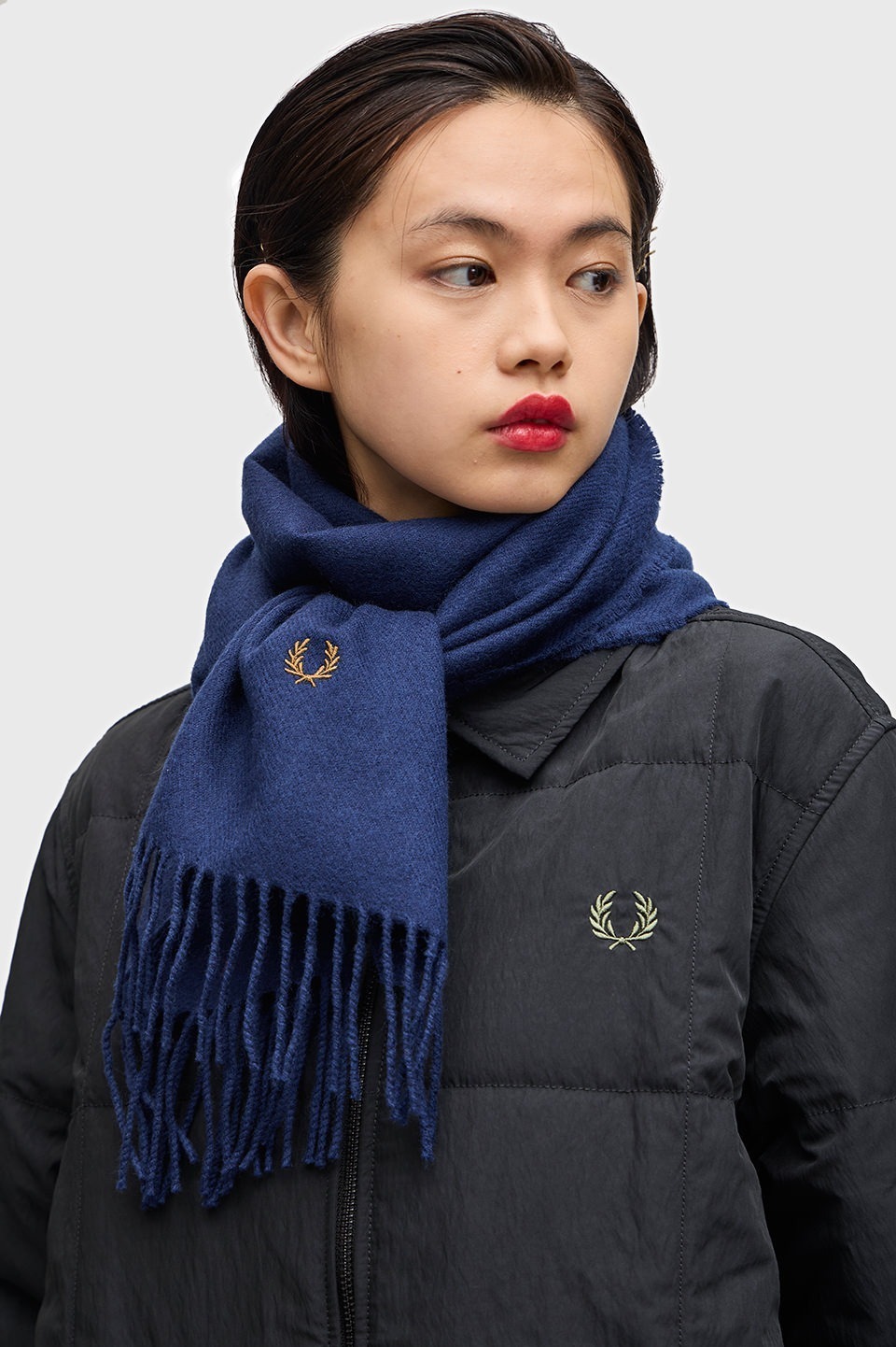 Fred Perry Winter Tartan Scarf Fred Perry Tartan Retailer Scarf