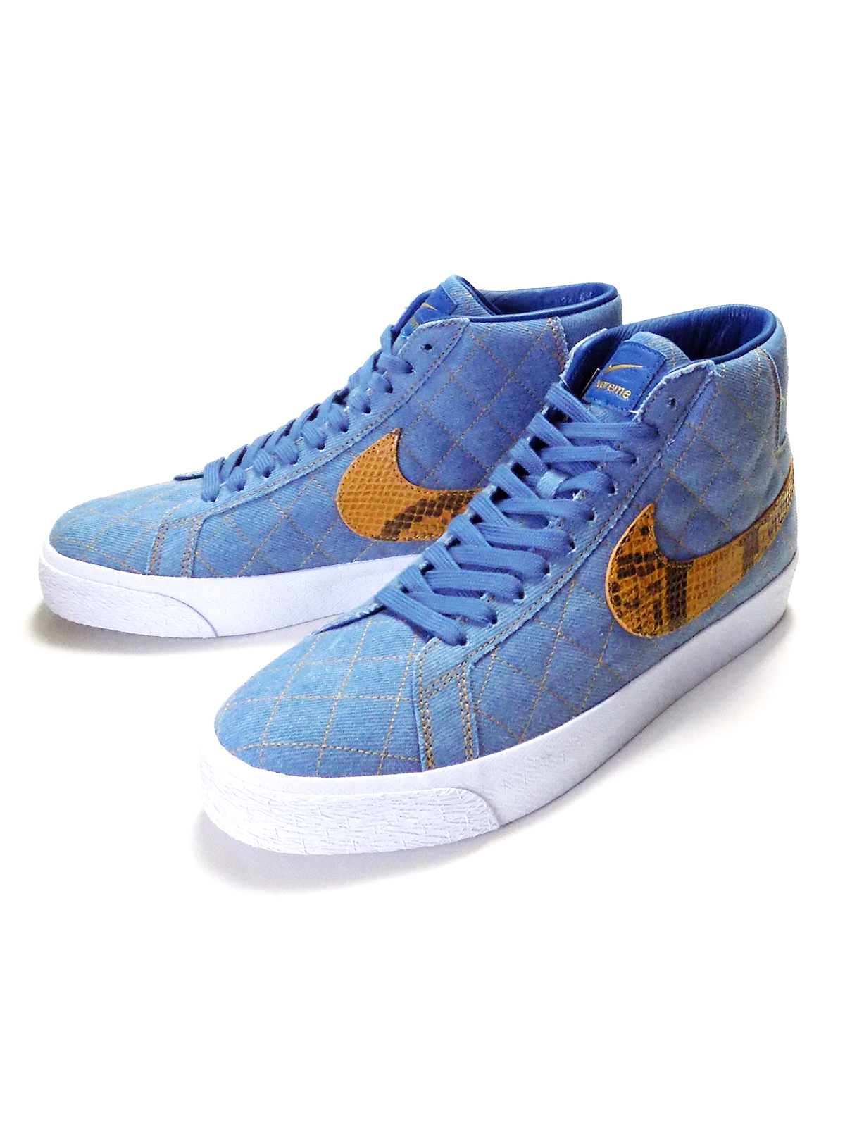 【Supreme】NIKE SB Z00M BLAZER MID QS 2 ブルー【se997r】