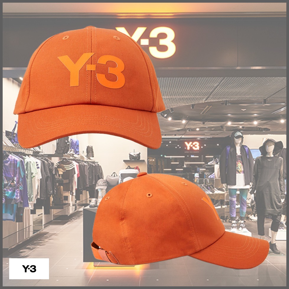 超ポイントアップ祭 Y-3 ワイスリー レーベルキャップ オレンジ econet.bi
