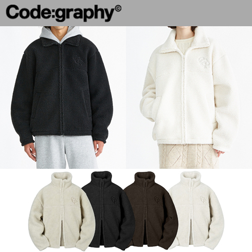 ★韓国人気★CODE GRAPHY★HEAVY BOA CGP FLEECE JUMPER