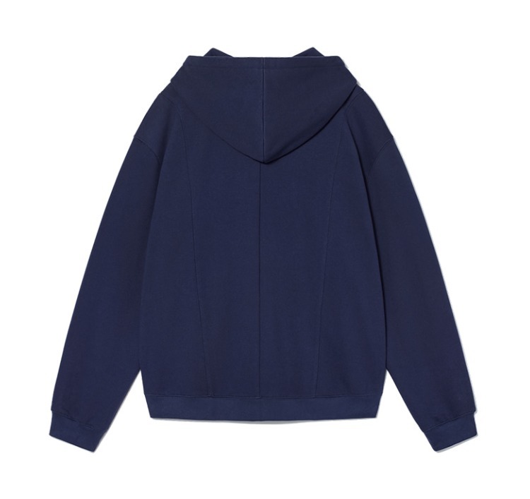 ☆韓国の人気☆【WOOALONG】☆Signature slit hood zip-u.p