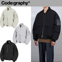 ★韓国人気★CODE GRAPHY★2-WAY UTILITY MA-1 JACKET