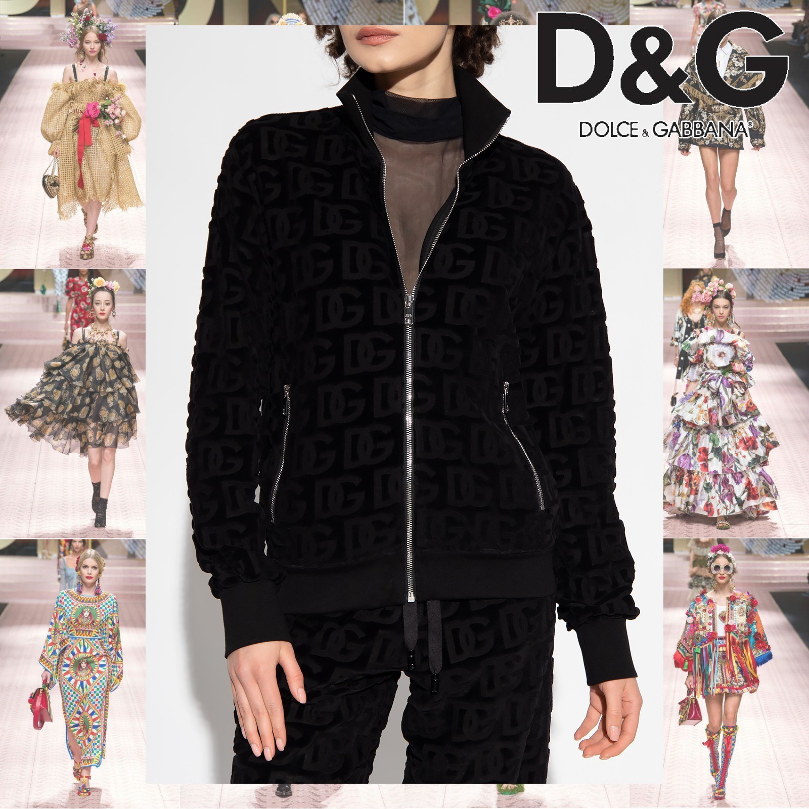Dolce & Gabbana DGオールオーバージャカード ジャケット