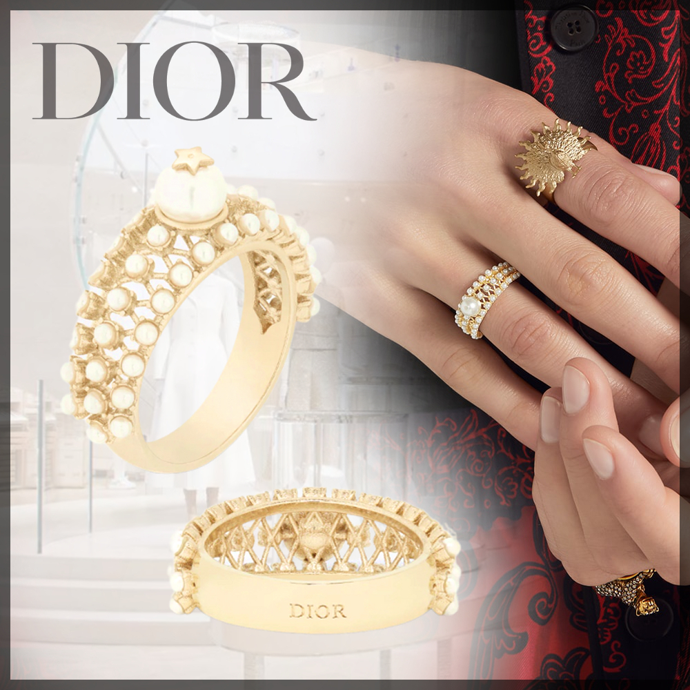 殿堂 【洗練エレガント】新作 DIOR ディオール D-RENAISSANCE リング