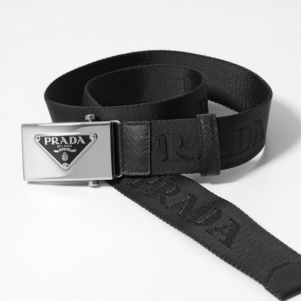 PRADA ベルト 2CN085 2DKF トライアングルロゴ