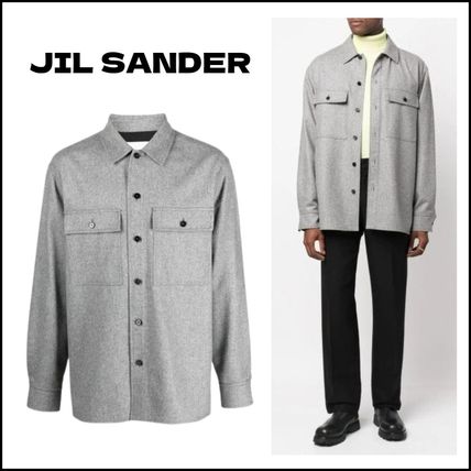 ウール Jil Sander(ジルサンダー) シャツ(メンズ) - 海外通販のBUYMA