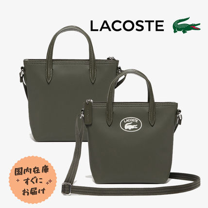 グリーン(緑)系 LACOSTE(ラコステ) ボストンバッグ(レディース ...