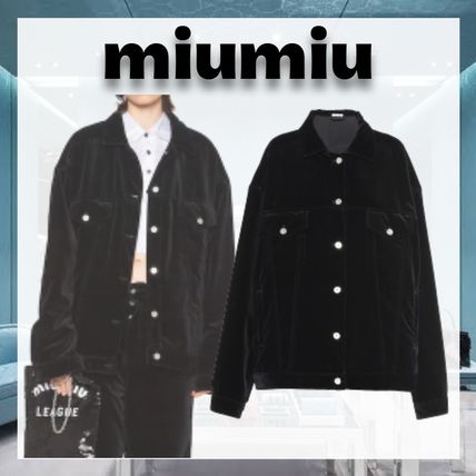 MiuMiu(ミュウミュウ) ブルゾン(レディース) ジャケット(レディース ...