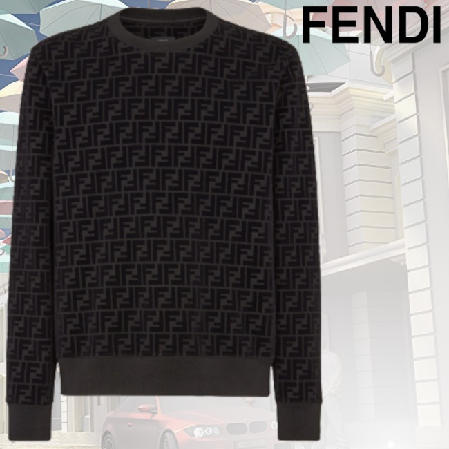 一部予約!】 FENDI【新作】 ☆追跡付き☆ Sweat-Shirt/ピケスウェット