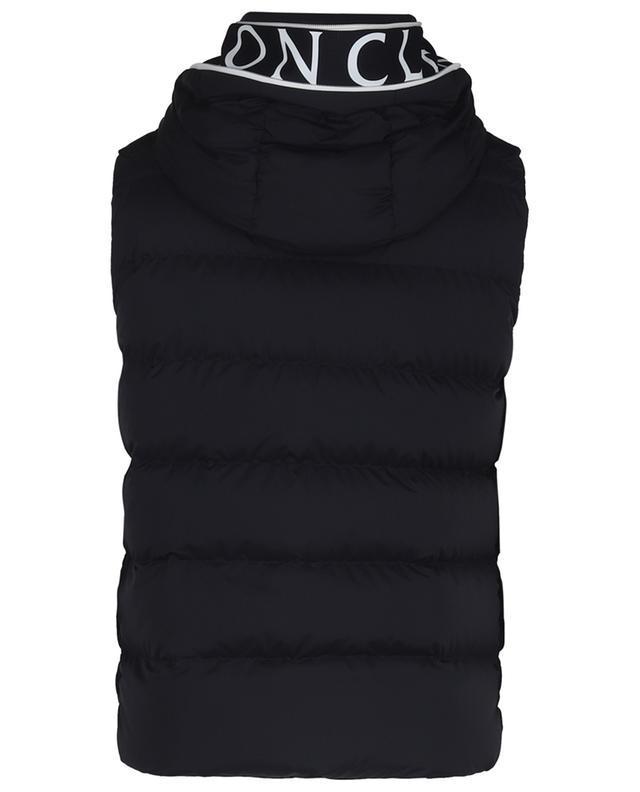 MONCLER Cardamine ジレ ブラック Cardamine ベスト : ジレ 向けの メンズ | モンクレール