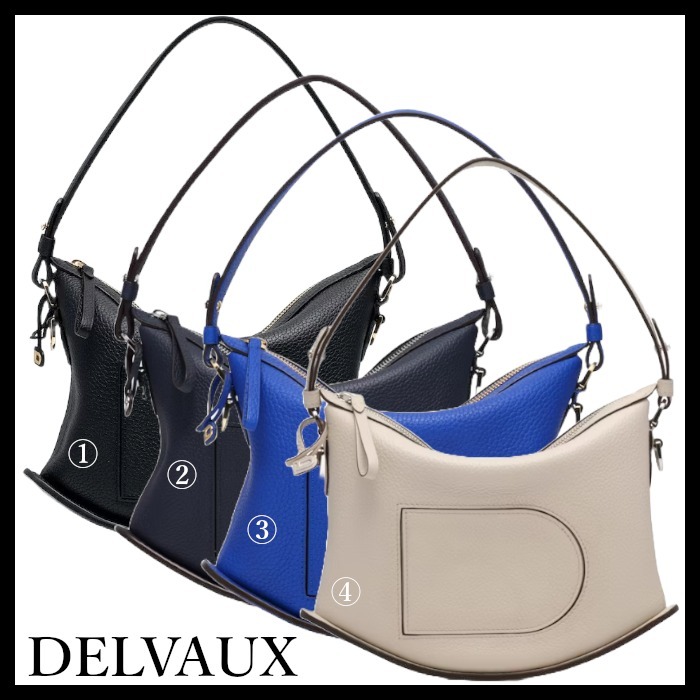 DELVAUX ショルダーバックピンスイング PinSwingトリヨンソフト