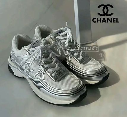 シルバー（銀色）系 CHANEL(シャネル) 靴・シューズ(レディース