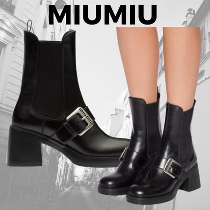 MiuMiu(ミュウミュウ) ブーツ(レディース) - 海外通販のBUYMA