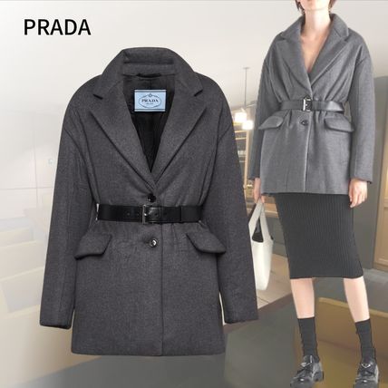 カシミヤ PRADA x コート(レディース) - 海外通販のBUYMA