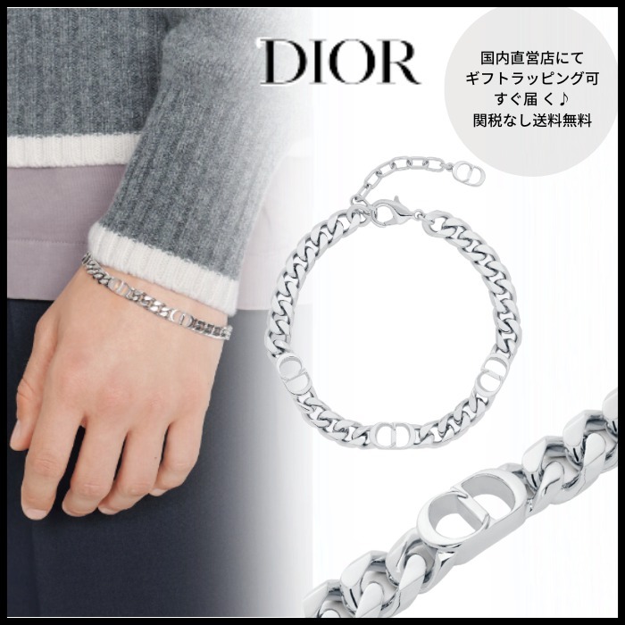 から厳選した 国内即発【DIOR】CD ICON チェーンリンク ブレスレット