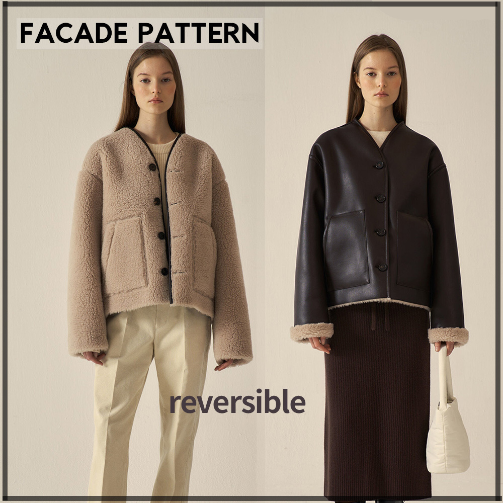 【FACADE PATTERN】Reversible Jacket■関税箱■日本在庫なし