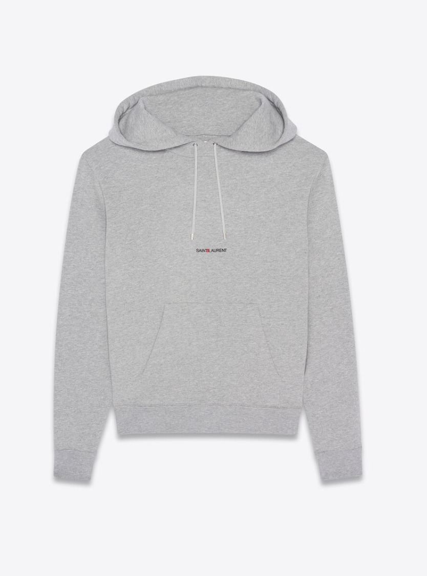 【SAINT LAURENT】シグニチャー クロップパーカー