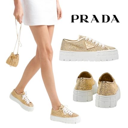 25cm PRADA x スニーカー(レディース) - 海外通販のBUYMA