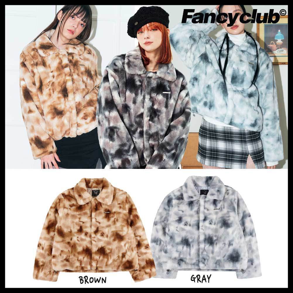 ●NASTYFANCYCLUB●COZY FUR JACKET ファージャケット モコモコ