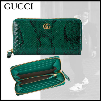 パイソン,財布 グリーン(緑)系 GUCCI(グッチ) - 海外通販のBUYMA