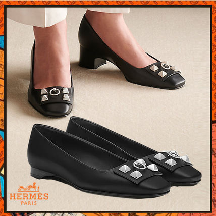 HERMES x バレエシューズ(レディース) フラットシューズ(レディース ...