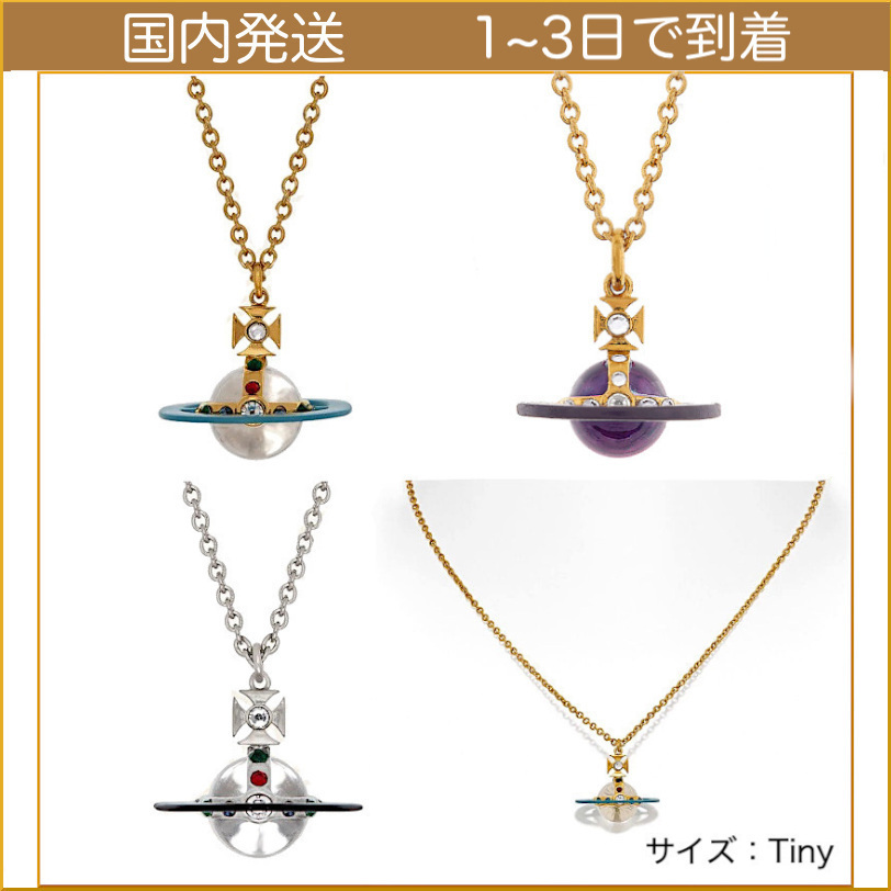 新作★vivienne westwood★Tiny Original オーブロゴネックレス