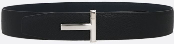 TOM FORD リバーシブルベルト 90CM TOM FORD トム・フォード リバーシブル ロゴ ベルト | ブルー