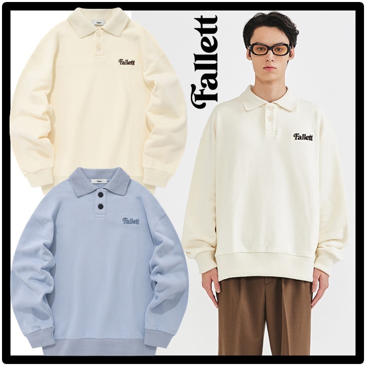 ★送料・関税込★FALLETT★KNIT COLLAR SWEATSHIRT★
