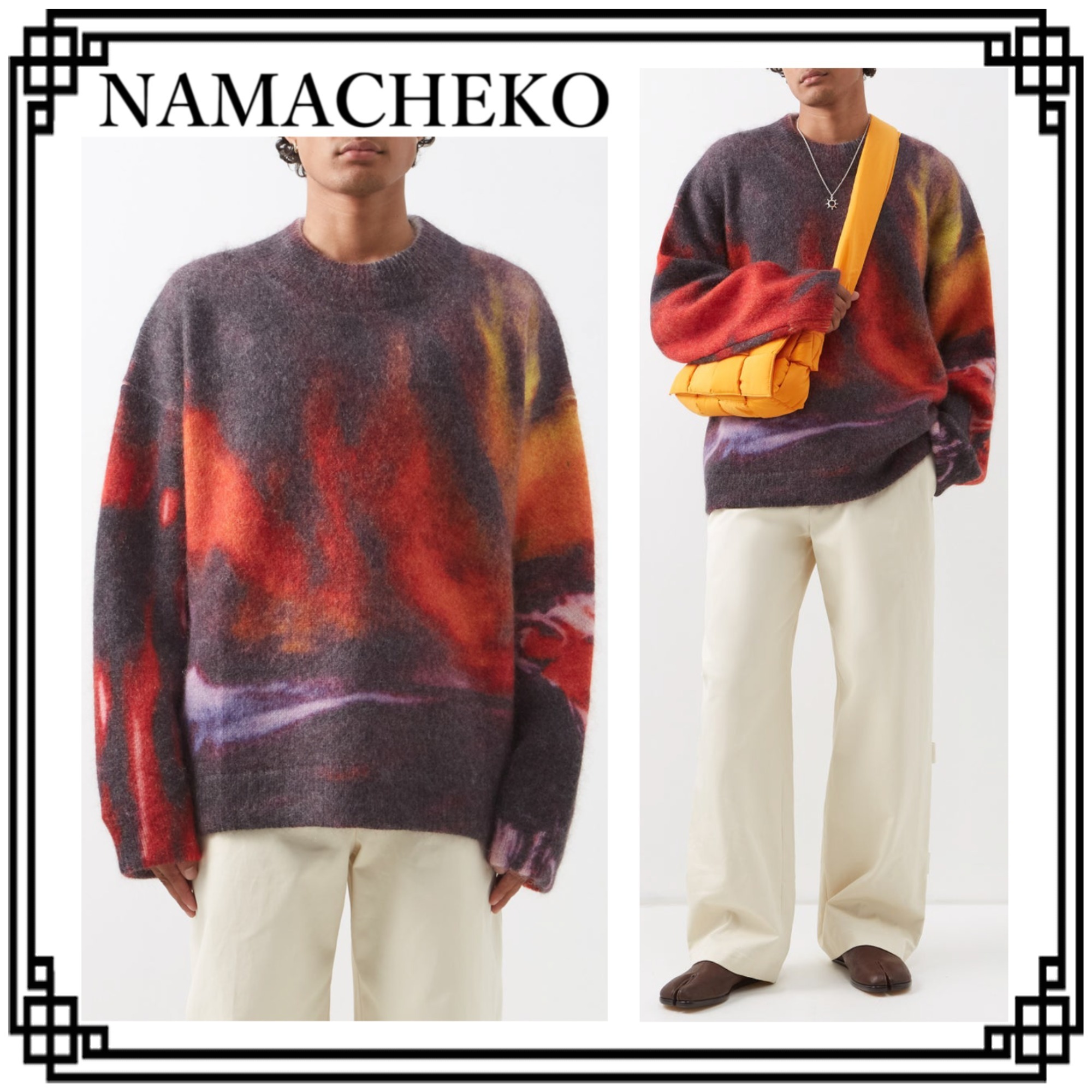 18400円秋セール 新品 大幅値下げ 早い者勝ちnamacheko 20aw モヘア