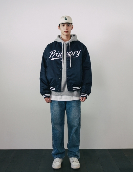 【JEMUT】★22AW★Prime オーバーフィットスタジアムジャケット JEMUT】☆22AW☆Prime オーバーフィットスタジアムジャケット