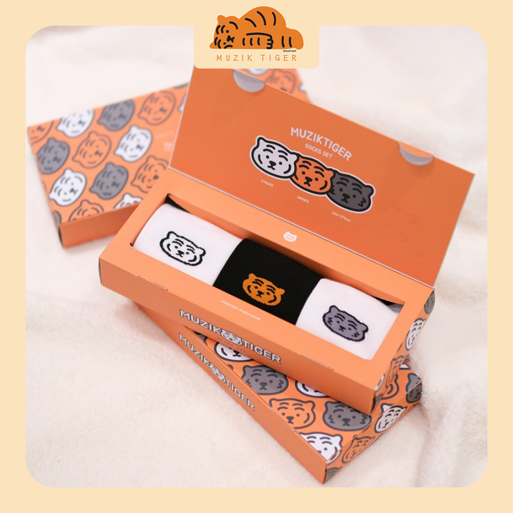 【MUZIK TIGER】Socks 3P SET [230~270mm]