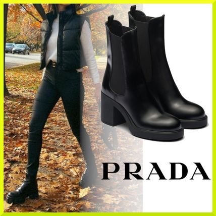 サイドゴア PRADA x ブーツ(レディース) - 海外通販のBUYMA