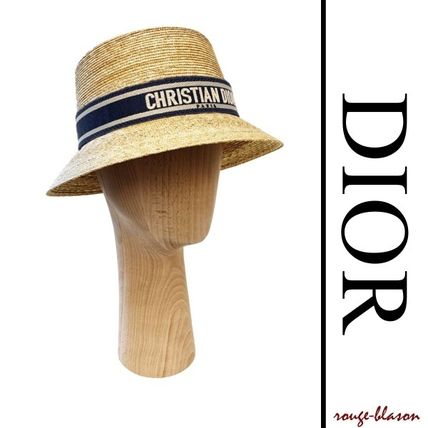 Dior(ディオール) ストローハット(レディース) - 海外通販のBUYMA
