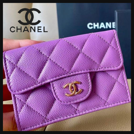 三つ折り CHANEL(シャネル) 財布・小物(レディース) - 海外通販のBUYMA